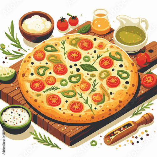 bread, focaccia, food, fresh, italian, snack, traditional, healthy, lunch, oil, olive, baked, cuisine, dinner, appetizer, rosemary, meal, delicious, rustic, homemade, cooked, bakery, breakfast, italy,