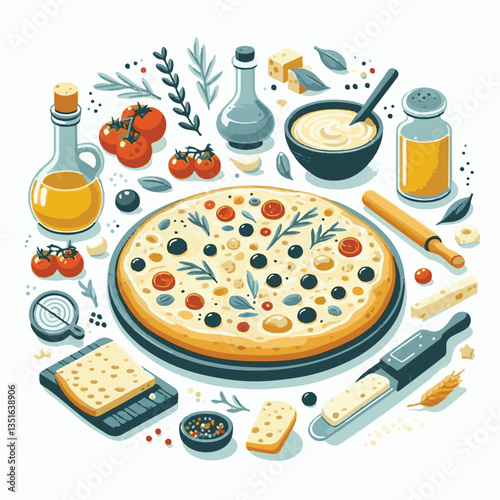 bread, focaccia, food, fresh, italian, snack, traditional, healthy, lunch, oil, olive, baked, cuisine, dinner, appetizer, rosemary, meal, delicious, rustic, homemade, cooked, bakery, breakfast, italy,