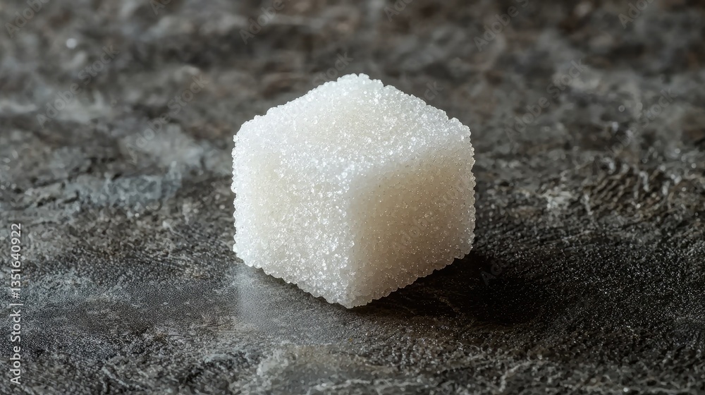 A Single Sugar Cube by Gray