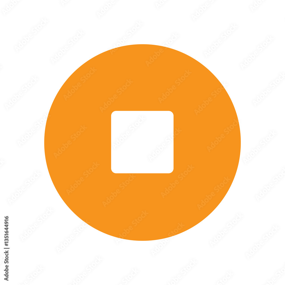 stop button icon stop button icon