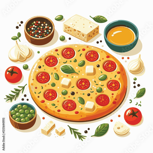 bread, focaccia, food, fresh, italian, snack, traditional, healthy, lunch, oil, olive, baked, cuisine, dinner, appetizer, rosemary, meal, delicious, rustic, homemade, cooked, bakery, breakfast, italy,