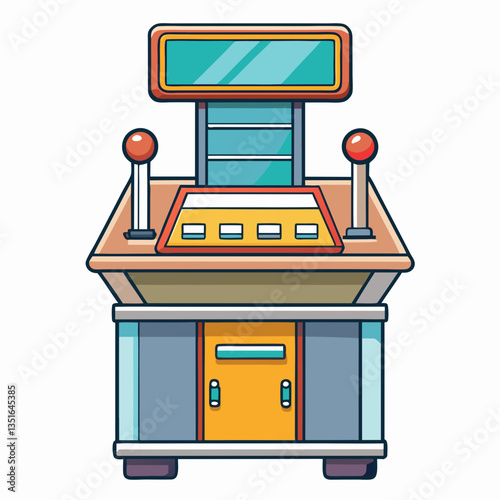 pec deck machine isolated on white