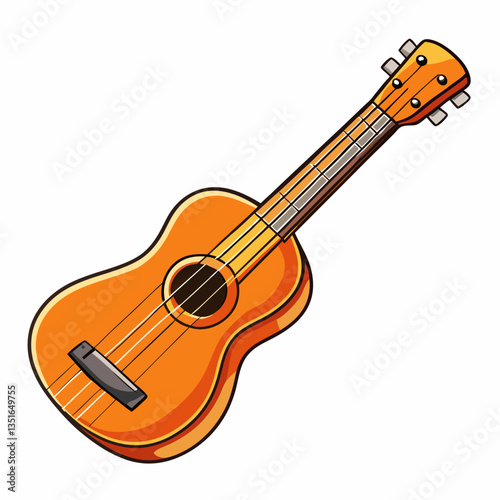 ukulele vector illustration