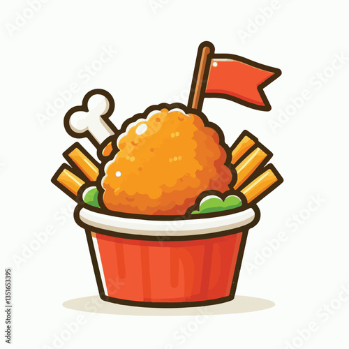 lunch, dinner, delicious, meal, crispy, tasty, cooked, food, fried chicken, chicken, snack, fast, fried, restaurant, hot, background, white, eat, meat, dish, appetizer, fast food, crunchy, cuisine, fr