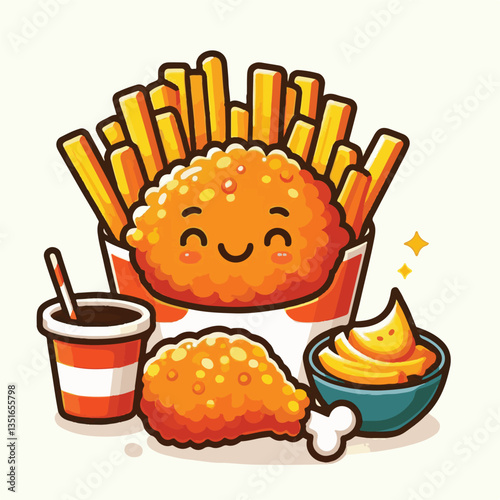 lunch, dinner, delicious, meal, crispy, tasty, cooked, food, fried chicken, chicken, snack, fast, fried, restaurant, hot, background, white, eat, meat, dish, appetizer, fast food, crunchy, cuisine, fr