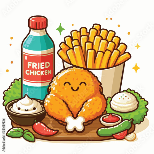 lunch, dinner, delicious, meal, crispy, tasty, cooked, food, fried chicken, chicken, snack, fast, fried, restaurant, hot, background, white, eat, meat, dish, appetizer, fast food, crunchy, cuisine, fr