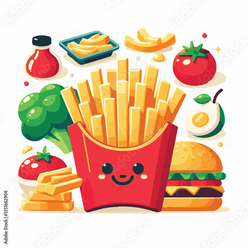 food, fast, snack, meal, lunch, french, potato, background, isolated, crispy, eat, fry, dinner, fastfood, cuisine, tasty, yellow, delicious, junk, fat, fried, unhealthy, object, diet, white, chips, fr