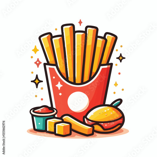 food, fast, snack, meal, lunch, french, potato, background, isolated, crispy, eat, fry, dinner, fastfood, cuisine, tasty, yellow, delicious, junk, fat, fried, unhealthy, object, diet, white, chips, fr