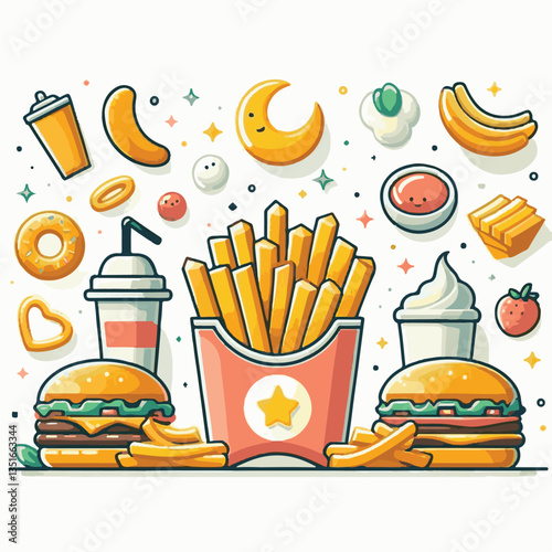 food, fast, snack, meal, lunch, french, potato, background, isolated, crispy, eat, fry, dinner, fastfood, cuisine, tasty, yellow, delicious, junk, fat, fried, unhealthy, object, diet, white, chips, fr