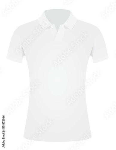 Women polo t shirt. vector illustration