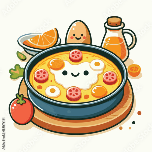frittata, baked, egg, food, dish, healthy, pepper, breakfast, meal, omelet, omelette, spinach, delicious, green, lunch, fried, fresh, dinner, italian, vegetarian, vegetable, tomato, yellow, scrambled,