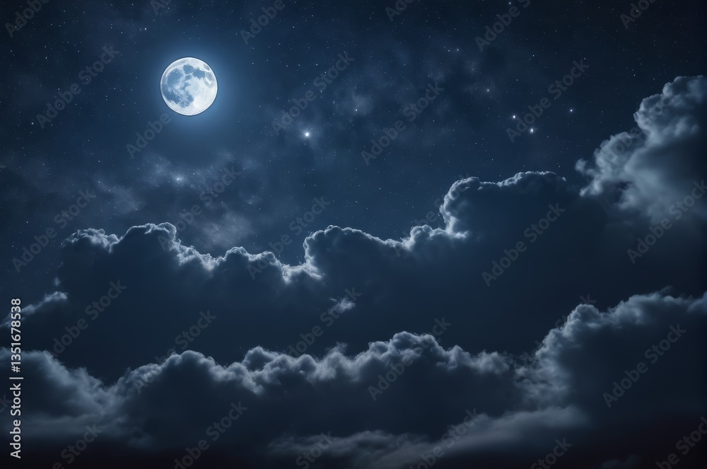 Obraz premium 空, 雲, 雲, 青, 自然, 太陽, 乗り切る, 嵐, 暗い, 光, 天国, 白, 曇った, 月, 