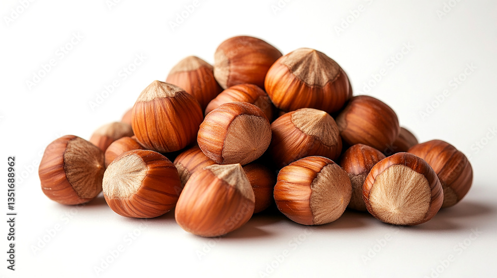 Hazelnuts, Natural Ingredient, Healthy Snack, Concept of Wellness and Nutrition Hazelnuts, Natural Ingredient, Healthy Snack, Concept of Wellness and Nutrition
