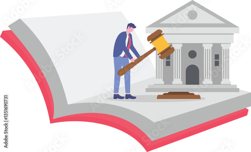Law and justice concept, Law firm and legal services, Public legal consultation, Lawyer, Legal aid, legal consultation in business


