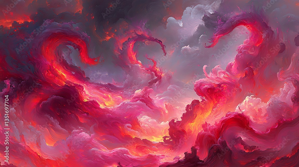 Fiery for Abstract Cloudscape.