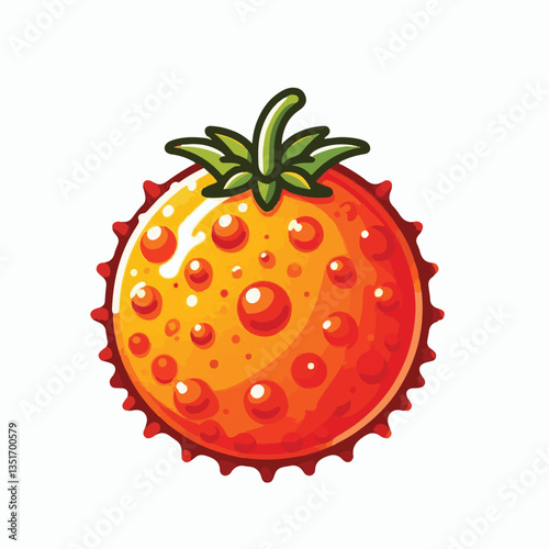 food, healthy, fruit, gac, fresh, organic, raw, freshness, delicious, isolated, orange, sweet, white, red, spiny, asian, green, bitter, background, plant, vegetarian, gourd, baby, vegetable, agricultu