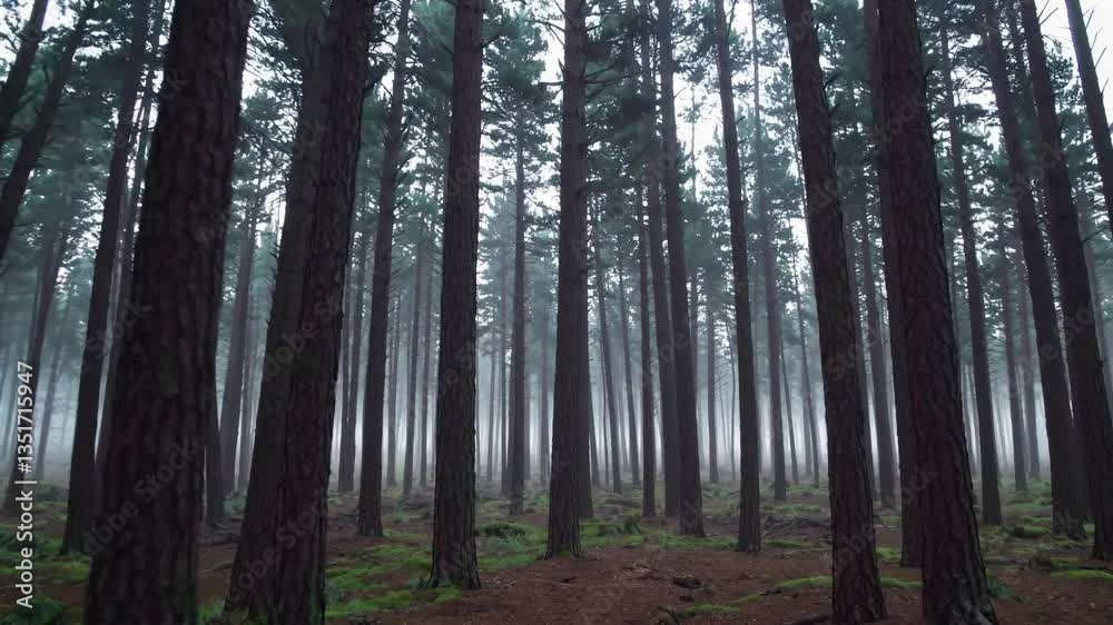 fog in the forest fog in the forest