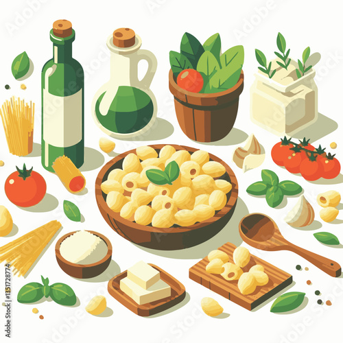 food, italian, gnocchi, meal, cuisine, delicious, pasta, tasty, homemade, dish, potato, dinner, lunch, fresh, mediterranean, nutrition, traditional, plate, cheese, gourmet, healthy, background, sauce,
