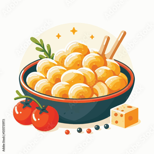 food, italian, gnocchi, meal, cuisine, delicious, pasta, tasty, homemade, dish, potato, dinner, lunch, fresh, mediterranean, nutrition, traditional, plate, cheese, gourmet, healthy, background, sauce,