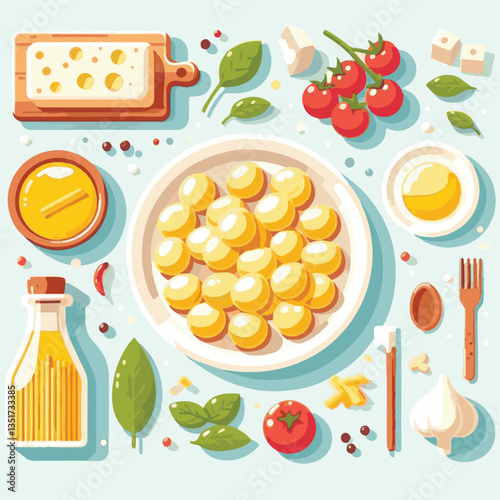 food, italian, gnocchi, meal, cuisine, delicious, pasta, tasty, homemade, dish, potato, dinner, lunch, fresh, mediterranean, nutrition, traditional, plate, cheese, gourmet, healthy, background, sauce,