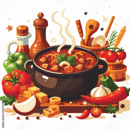food, meat, stew, goulash, meal, cuisine, delicious, dish, dinner, beef, cooked, sauce, red, recipe, ragout, traditional, tomato, vegetable, cooking, pork, homemade, spicy, rustic, hungarian, bowl, ho