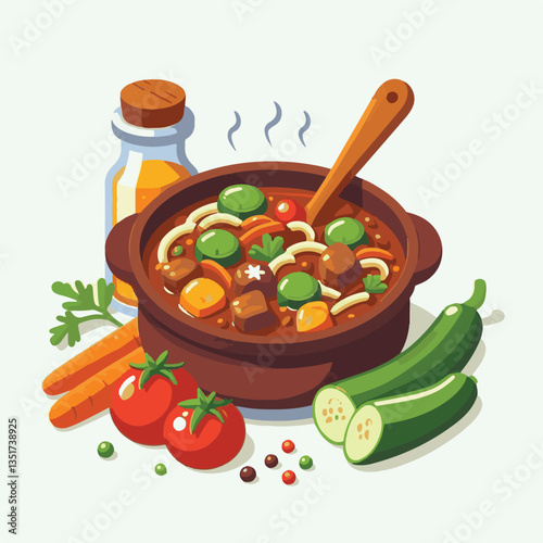 food, meat, stew, goulash, meal, cuisine, delicious, dish, dinner, beef, cooked, sauce, red, recipe, ragout, traditional, tomato, vegetable, cooking, pork, homemade, spicy, rustic, hungarian, bowl, ho