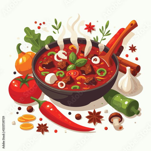 food, meat, stew, goulash, meal, cuisine, delicious, dish, dinner, beef, cooked, sauce, red, recipe, ragout, traditional, tomato, vegetable, cooking, pork, homemade, spicy, rustic, hungarian, bowl, ho