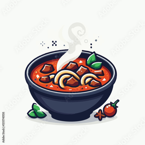 food, meat, stew, goulash, meal, cuisine, delicious, dish, dinner, beef, cooked, sauce, red, recipe, ragout, traditional, tomato, vegetable, cooking, pork, homemade, spicy, rustic, hungarian, bowl, ho