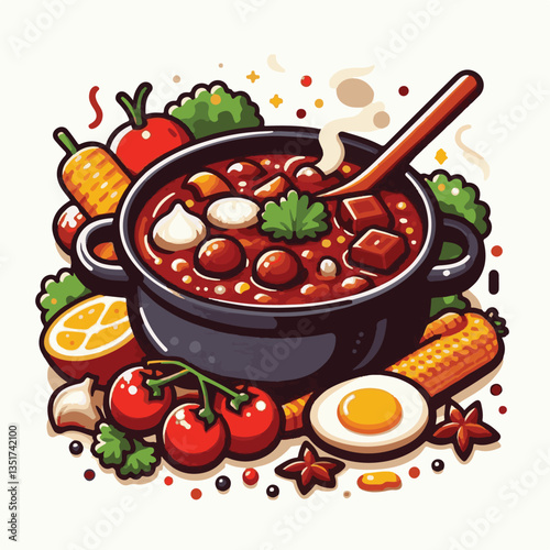 food, meat, stew, goulash, meal, cuisine, delicious, dish, dinner, beef, cooked, sauce, red, recipe, ragout, traditional, tomato, vegetable, cooking, pork, homemade, spicy, rustic, hungarian, bowl, ho