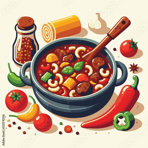 food, meat, stew, goulash, meal, cuisine, delicious, dish, dinner, beef, cooked, sauce, red, recipe, ragout, traditional, tomato, vegetable, cooking, pork, homemade, spicy, rustic, hungarian, bowl, ho