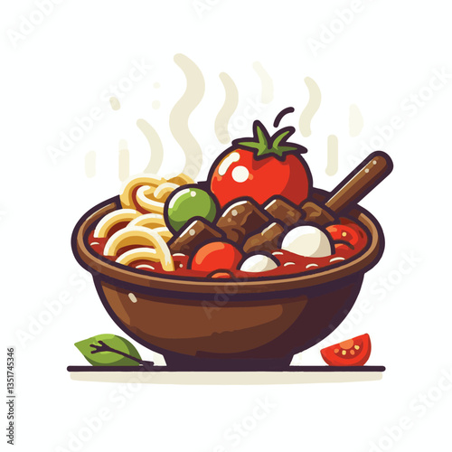 food, meat, stew, goulash, meal, cuisine, delicious, dish, dinner, beef, cooked, sauce, red, recipe, ragout, traditional, tomato, vegetable, cooking, pork, homemade, spicy, rustic, hungarian, bowl, ho