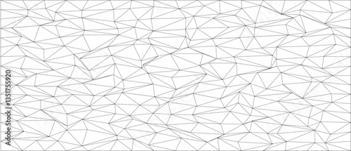 Geometric abstract pattern with triangular lines for modern design.