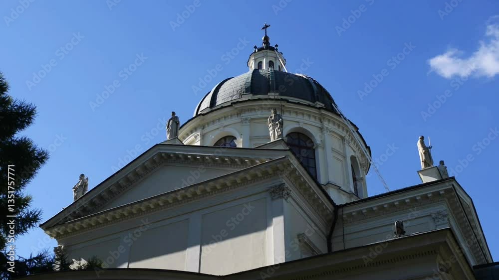 Collegiate Church st. Anne in Wilanow, Poland Collegiate Church st. Anne in Wilanow, Poland