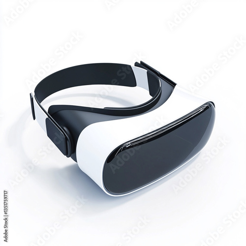 VR Glasses Isolated on White