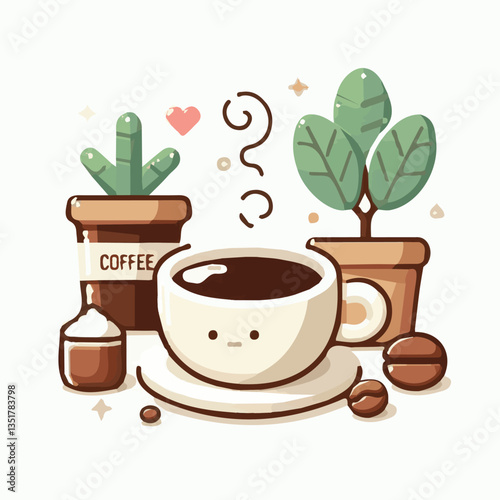coffee, drink, background, beverage, espresso, cup, cafe, caffeine, food, hot, morning, white, mug, breakfast, brown, aroma, black, fresh, dark, closeup, design, cappuccino, mocha, latte, vector, set,