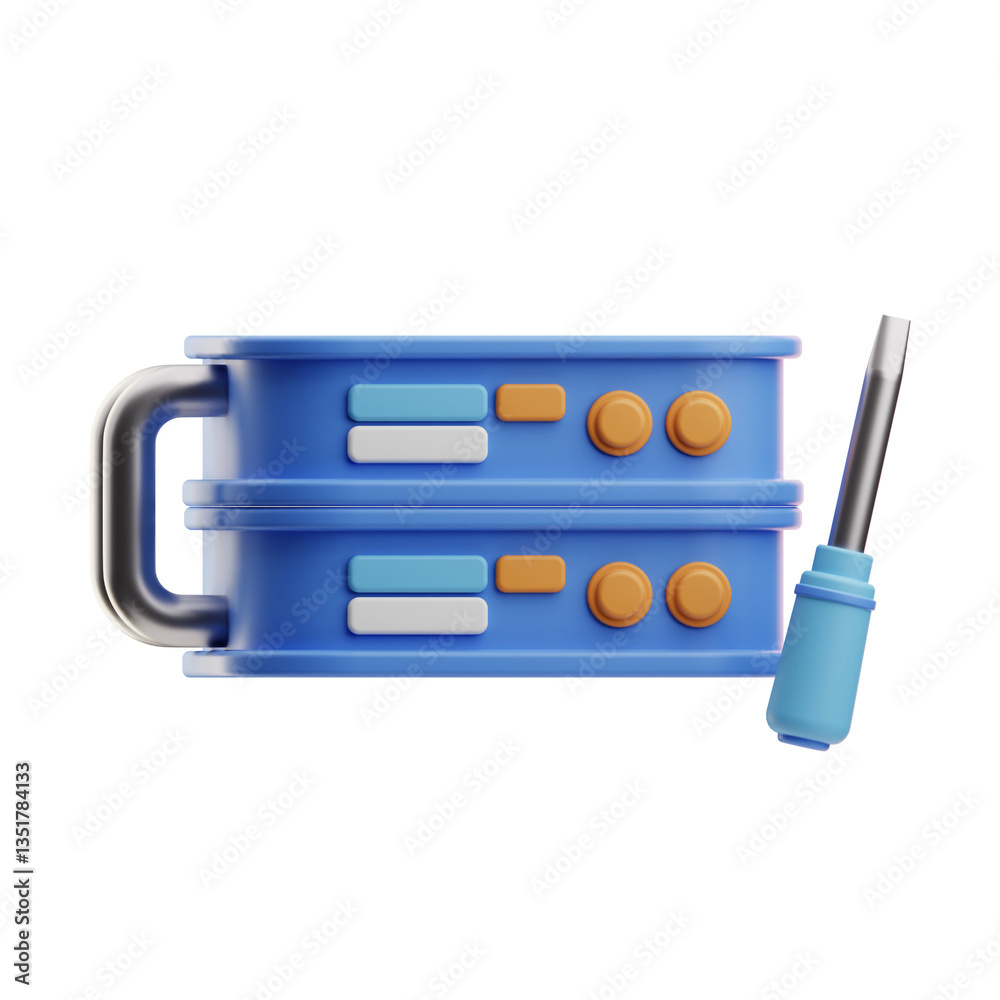 Fototapeta premium Toolbox with Tools