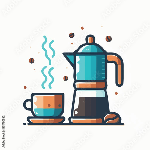 coffee, drink, background, beverage, espresso, cup, cafe, caffeine, food, hot, morning, white, mug, breakfast, brown, aroma, black, fresh, dark, closeup, design, cappuccino, mocha, latte, vector, set,