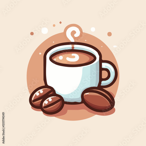 coffee, drink, background, beverage, espresso, cup, cafe, caffeine, food, hot, morning, white, mug, breakfast, brown, aroma, black, fresh, dark, closeup, design, cappuccino, mocha, latte, vector, set,