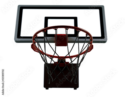 Basketball Hoop with Net and Backboard