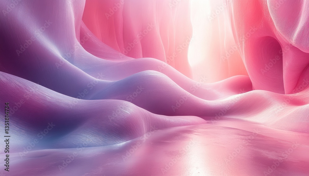 Fototapeta premium Abstract Fluid Geometry Dynamic Liquid Patterns in Sporty Motion Background