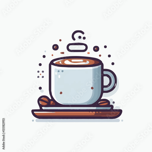 coffee, drink, background, beverage, espresso, cup, cafe, caffeine, food, hot, morning, white, mug, breakfast, brown, aroma, black, fresh, dark, closeup, design, cappuccino, mocha, latte, vector, set,