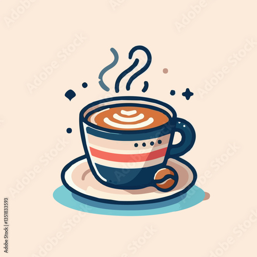 coffee, drink, background, beverage, espresso, cup, cafe, caffeine, food, hot, morning, white, mug, breakfast, brown, aroma, black, fresh, dark, closeup, design, cappuccino, mocha, latte, vector, set,