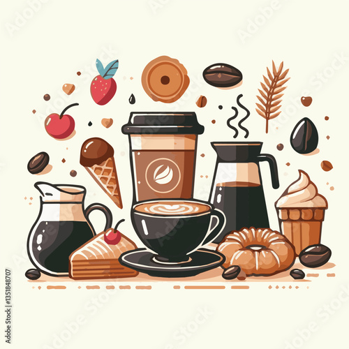 coffee, drink, beverage, cafe, cup, background, caffeine, espresso, aroma, hot, morning, food, mug, breakfast, closeup, black, brown, dark, fresh, white, cappuccino, mocha, break, design, latte, isola