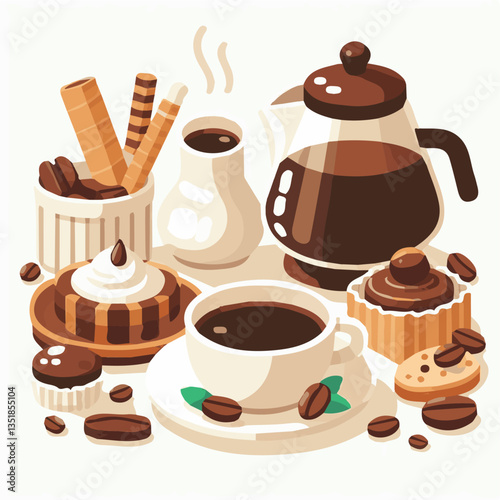 coffee, drink, beverage, cafe, cup, background, caffeine, espresso, aroma, hot, morning, food, mug, breakfast, closeup, black, brown, dark, fresh, white, cappuccino, mocha, break, design, latte, isola