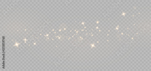 Magic and festive glow, christmas glowing bokeh confetti and glitter texture overlay, twinkling light garland, festive sparkling gold dust png, invitation, banner, advertising.