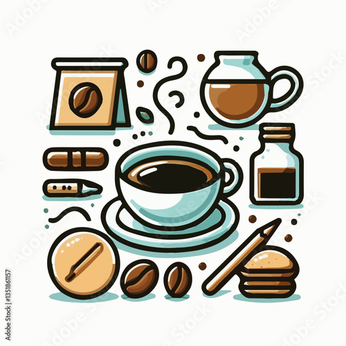 coffee, drink, beverage, cafe, cup, background, caffeine, espresso, aroma, hot, morning, food, mug, breakfast, closeup, black, brown, dark, fresh, white, cappuccino, mocha, break, design, latte, isola