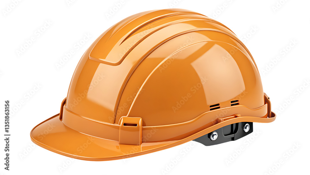 Fototapeta premium safety construction helmet isolated on white background PNG