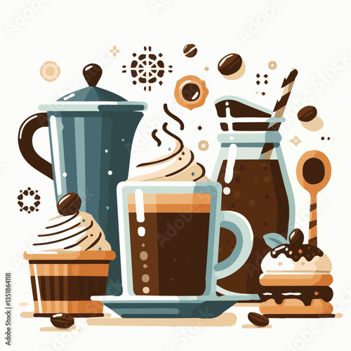 coffee, drink, beverage, cafe, cup, background, caffeine, espresso, aroma, hot, morning, food, mug, breakfast, closeup, black, brown, dark, fresh, white, cappuccino, mocha, break, design, latte, isola