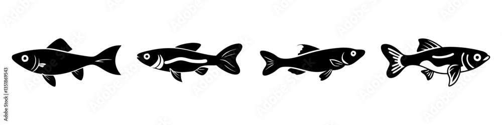 endler s livebearer fish icon, endler s livebearer fish silhouette vector illustration-simple silhouette illustration of endler s livebearer fish, perfect for endler s livebearer fish logos and icons endler s livebearer fish icon, endler s livebearer fish silhouette vector illustration-simple silhouette illustration of endler s livebearer fish, perfect for endler s livebearer fish logos and icons
