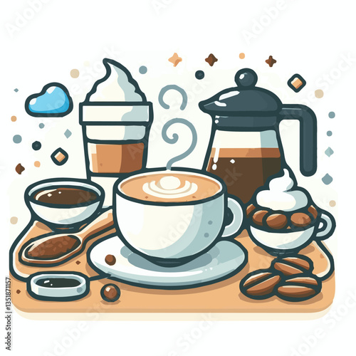 coffee, drink, beverage, cafe, cup, background, caffeine, espresso, aroma, hot, morning, food, mug, breakfast, closeup, black, brown, dark, fresh, white, cappuccino, mocha, break, design, latte, isola